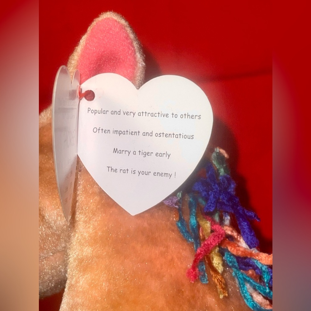 MNWMT TY Beanie Baby Horse Zodiac Collection. - Picture 7 of 9
